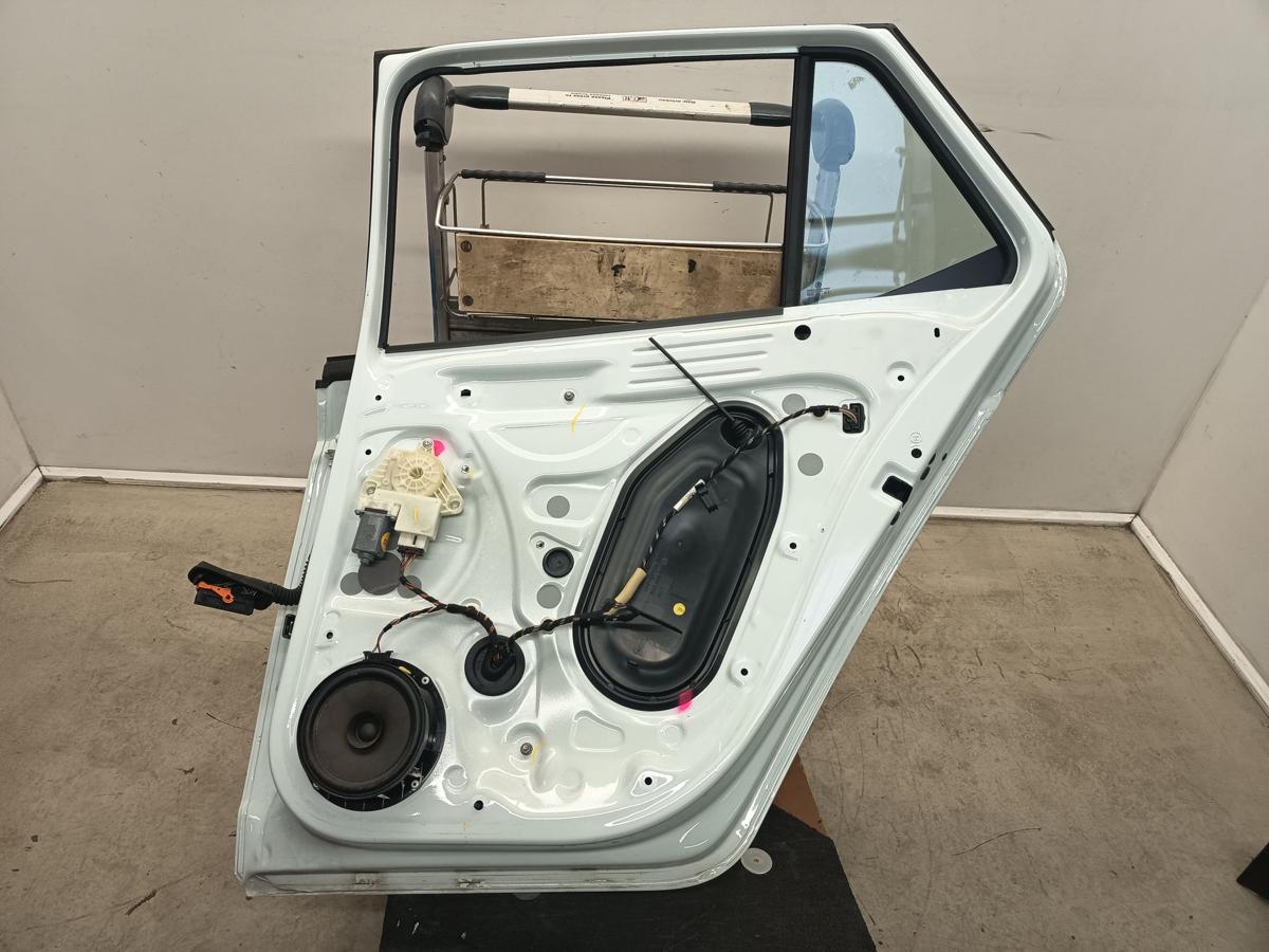 Skoda Fabia 3 III NJ Limo orig T&uuml;r hinten rechts LF9F Laser White 5t&uuml;rig BJ2014